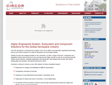 Tablet Screenshot of circoraerospace.com